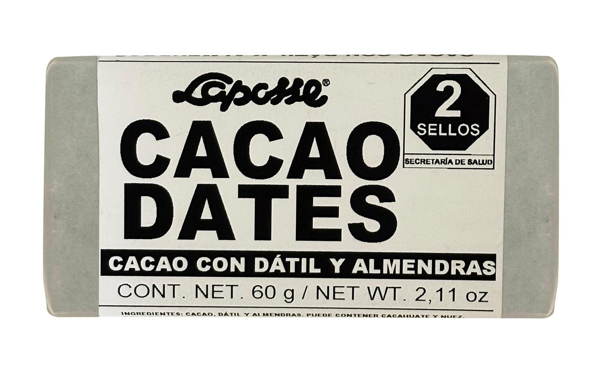 Cacao con Datil y Almendras