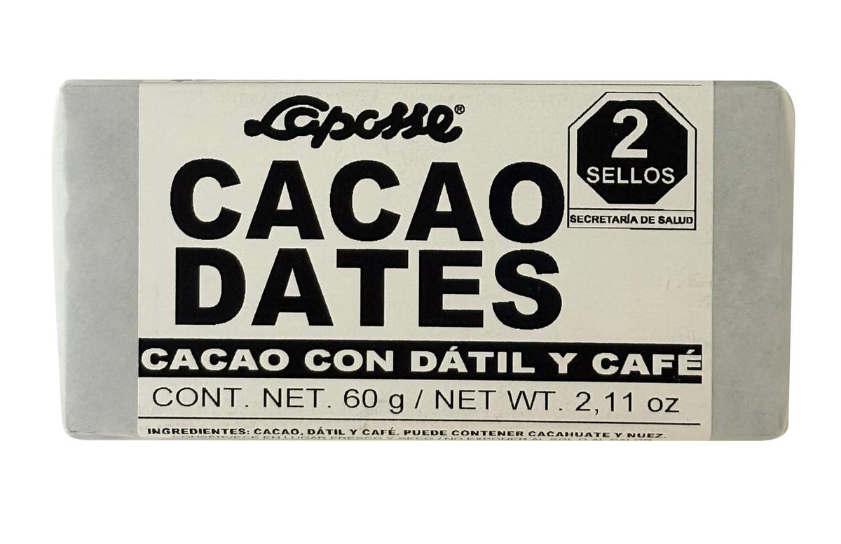 Cacao con Datil y Cafe
